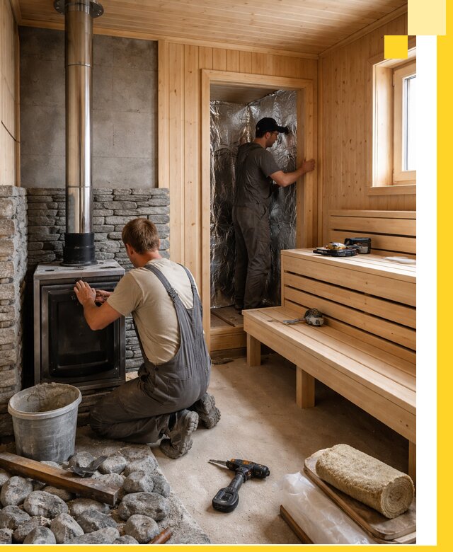 Строительство и изготовление бань под ключ в Кумертау