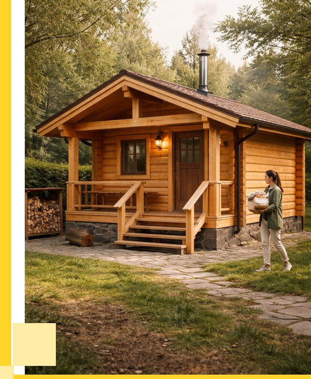 Купить баню под ключ в Кумертау от 663585 р. | ЭриданКра