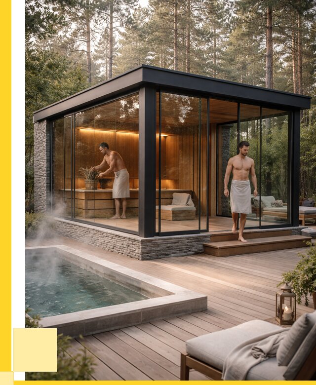 Стеклянные бани и двери в Кумертау от 459405 р. | ЭриданКра