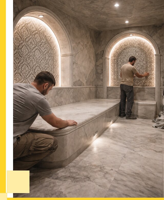 Турецкие бани под ключ в Кумертау от 255225 р. | ЭриданКра