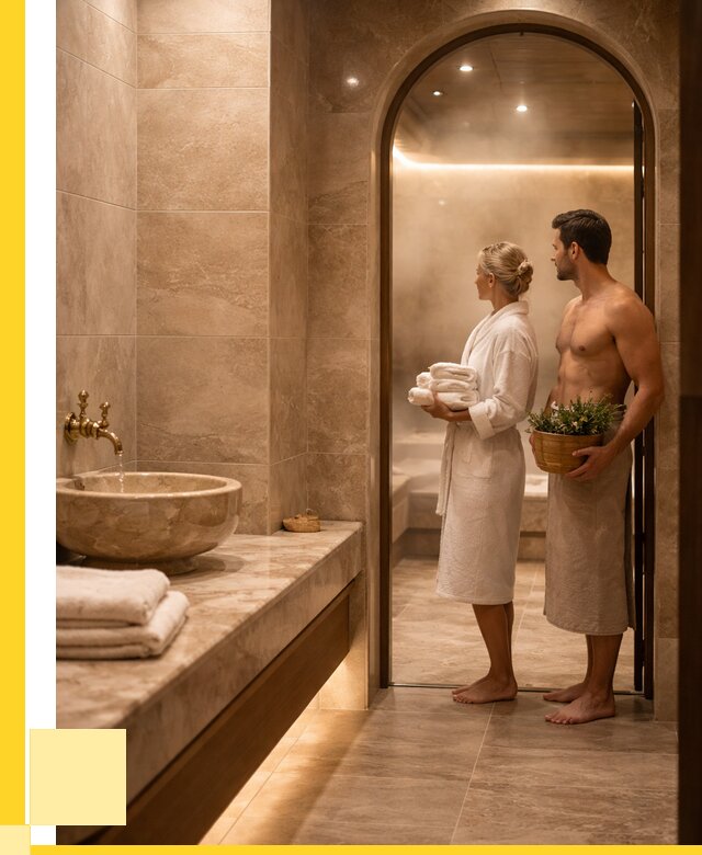 Проект и монтаж сауны и хамама в Кумертау от 357315 р., ЭриданКра