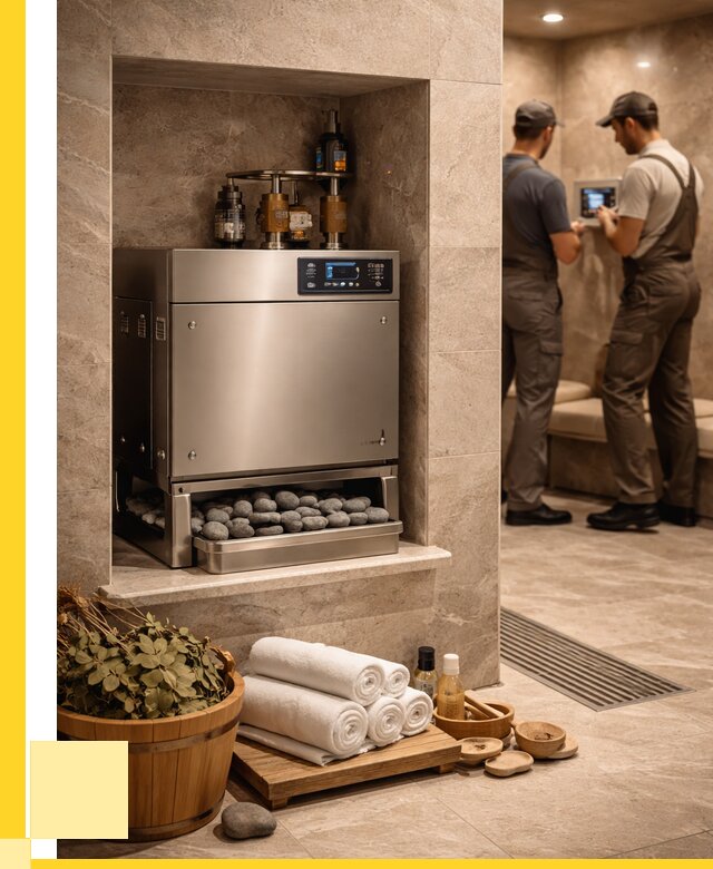 Парогенераторы для хамама в Кумертау от 76568 р. | ЭриданКра