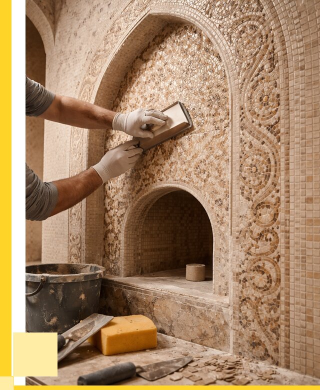 Мозаика для хамама в Кумертау под ключ от 5105 р. | ЭриданКра