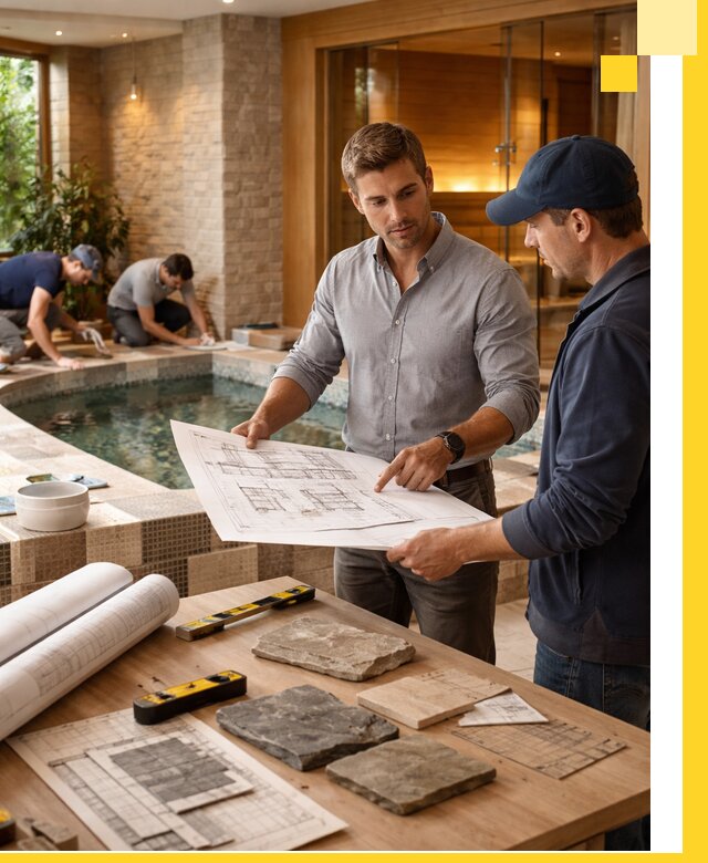 Проектирование SPA зон под ключ в Кумертау с инженерией